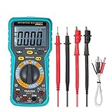 NLKDD LCD Digital Automotive Multimeter 6000 Ganzzahl Digital Multimeter High Speed ​ True RMS Universal Tester mit Taschenlamp