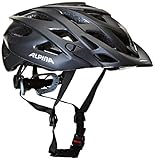 ALPINA Unisex - Erwachsene, D-ALTO L.E. Fahrradhelm, black matt, 57-61