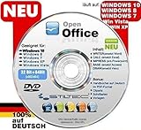 NEU : OPEN OFFICE für Windows 10 WINDOWS 8 Win 7 XP VISTA ersetzt Word Excel Schreibprogramm Textprog