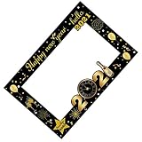 palatable Papier Bilderrahmen Neujahr Photo Booth Requisiten Rahmen, Selfie aufblasbaren Bilderrahmen, Party begünstigt lustige Lieferungen Urlaub Dek