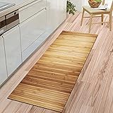 Teppich Läufer für Flur Küche Schlafzimmer rutschfest Robust Waschbar| Meterware, viele Größen|Teppichläufer Kücheläufer Kinderzimmer Badezimmer Polyester Anpassb