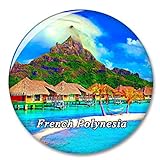 Französisch-Polynesien Bora Bora Tahiti Kühlschrank Magnete Dekorative Magnet Flaschenöffner Tourist City Travel Souvenir Collection Geschenk Starker Kühlschrank Aufkleb