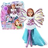 Winx Club Flora | Crystal Sirenix Puppe Bewegliche Flügel | Staffel 8