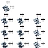 10 Stück 3,3 V zu 5 V Level Shifter 4 Kanäle - Pegelwandler IIC I2C Logik Level Converter, Bidirektionales Shifter Modul für Arduino Raspberry Pi Mik