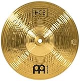 Meinl Cymbals HCS 10 Zoll (25,4cm) Splash Becken für Schlagzeug – Messing, traditionelles Finish (HCS10S)