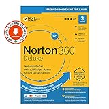 Norton 360 Deluxe 2021 | 3 Gerät| 1-Jahres-Abonnement mit Automatischer Verlängerung | Secure VPN und Passwort-Manager | PC/Mac/Android/iOS | FFP, Aktivierungscode per E