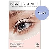 Wonderstripes Augenlid Pflaster, transparent, Größe S-M