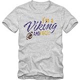 Herren T-Shirt USA Football Viking Super Shirt Bowl American XS-4XL DTG, Größe:XXXL, Farbe:G