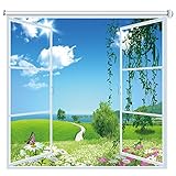 Wwtt Rollo Rollos für Schlafzimmer, Vertikale Lichtblockierende Jalousien, Horizontales Wetterfestes Rollo für Wohnmobile, Leicht Zusammenzubauen (Size : 70cm x 160cm(2.3FT x 5.2FT))