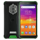 Blackview BV6600 Pro Smartphone ohne Vertrag 4GB + 64GB Android 11 Outdoor Smartphone, 16MP + Wärmebildkamera, 5,7 Zoll HD+ Display, 8580 mAh Akku Dual SIM 4G Outdoor Handy ohne Vertrag, Grü