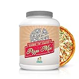 Light’n’Tasty Protein Pizza - 600 g (5 Portionen) - 47,6 g Eiweiß pro Pizzaboden - High Protein Backmischung - einzigartiger Pizzag