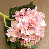 Yyhmkb Simulation Hortensie Simulation Hortensie Seidenblume Wohnzimmer Home Hochzeitsdekoration Blume Simulation Blume 5 Stück R