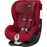 Britax Römer Kindersitz 9 Monate - 4 Jahre I 9 - 18 kg I KING II Autositz Gruppe 1 I Flame R