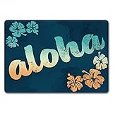 speecheese Aloha - Fußmatte im Hawaiilook