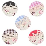 HEALLILY 5Pcs Magnetic Needle Minders Magnet Nadel Keeper Stickerei Kreuz Stich Nadeln Halter Nähen Pin Halter Organisation Werkzeug