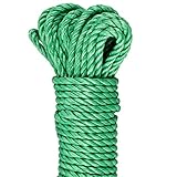 GardenMate Outdoor Seil 30 m lang 6mm dick aus 3 Polypropylene Sträng