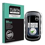 TUSITA Panzerglas Folie für Garmin eTrex 10 20 20X 22X 30 30X 32X (2 Stück) - 9H HD Displayschutzfolie Tempered Glas Schutzglas - GPS Hartglas Schutzfolie, Screen Protector G