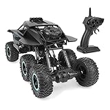 SPYMINNPOO 6WD RC Crawler Im Maßstab 1:12, Wiederaufladbares RC-Fahrzeug mit 2,4 G-Fernbedienung und Scheinwerfern fü