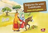 Kamishibai Bildkartenset Jesus wird geboren - Bildkarten für unser Erzähltheater - das Kamishib