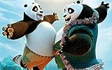 YZYHAO Puzzles 1000 Stück für Erwachsene Panda Kung Fu Pädagogische Intellektuelle Dekompression Spielzeug Lustiges Familienset Erwachsene Kinder Puzzle Schwieriges Geschenk