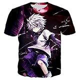 3D Print T-Shirt Männer/Frauen Streetwear T-Shirt Hunter X Hunter Hip Hop Mann T-Shirt Kleidung-11_XXXL