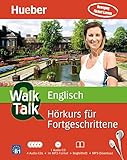 Walk & Talk Englisch Hörkurs für Fortgeschrittene: 4 Audio-CDs + 1 MP3-CD + Beg