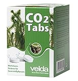 Velda 122475 Kohlendioxid-Tabletten, Wachstumsförderer für Sauerstoffpflanzen, Für 4000 l Teichwasser, CO2 Tab