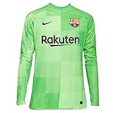 NIKE Fußball-T-Shirt Barcelona 2021–2022, Grü