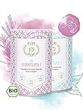 Mom to Mom® Klapperstorchtee 1 & 2 (Zyklustee 1 und 2) Frauenmanteltee Bio-Zertifiziert - Schwangerschaftstee - Himbeerblättertee Schwangerschaft - 2x 40g loser B