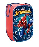 Superdiver Pop-Up-Wäschekorb/Spielzeugkiste Spielzeugbox Aufbewahrungsbox Kleiderbox, für Kinder (Spiderman)