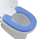 FakeFace Wärmer WC-Sitzbezug WC-Sitz-Pad WC-Sitz, Verdickte Toiletten Sitzbezug Sitz Abdeckung für Universal Toilettensitz, Toilet Seat Cover, waschb