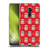 Head Case Designs Offizielle Zugelassen Liverpool Football Club Volle Farbe Wappen und Liver Bird Muster Soft Gel Handyhülle/Hülle kompatibel mit Oppo Reno 10x Z
