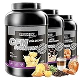 WHEY PROTEIN Shake, Pulvergetränk hoher Anteil nach der ursprünglichen CFM-Methode | PROM-IN CFM Evolution TOP CHOICE (Karamell mit Honig, 2250 g)