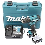 Makita DF333DSAE Akku-Bohrschrauber 12 V max. / 2,0 Ah, 2 Akkus + Ladegerät im Transportk