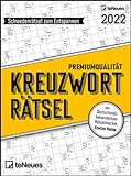 Kreuzworträtsel - Tagesabreißkalender 2022 - Stefan Heine - teNeues-Verlag - Aufstellkalender mit kniffeligen Rätseln - 12 cm x 16