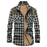 EMPERSTAR Slim Fit Hoodie mit Langen Ärmeln für Herren, Unisex-Fleece-Sweatshirt aus plüschiger, Karierter Baumw