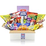 getDigital Candy Roads USA Box - Über 30 amerikanische Süßigkeiten, Snacks & Getränke in einer XXL Jumbo Geschenkbox - Süßigkeiten aus aller Welt Mystery Box