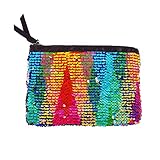 Pailletten-Make-up-Tasche, wendbare Kosmetiktasche, modische Frauen-Handtasche, glitzernde Glitzer-Party-Tasche, funkelnde glänzende Clutch-Handtasche, Hochzeitstasche, Geldbörse, Kupplungen, B