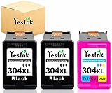 304 XL als Ersatz für HP 304 Patronen 304 Multipack 304 XL Druckerpatronen HP 304 für HP Deskjet 2620 2622 Envy 5010 5020 5030 5032(2 Schwarz, 1 Farbe)