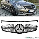 DM Autoteile E-Klasse Coupe Cabrio W207 Kühlergrill Komplett Schwarz nicht AMG GT