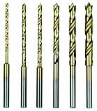 Proxxon 28876 HSS-Spiralbohrersatz mit Zentrierspitze 1,5 - 4,0 mm, 6 teilig