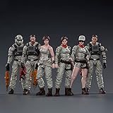 xSuper JOYTOY 1/18 10,5 cm Actionfigur Modell Spielzeug Mech Maintenance Team A 1/18 Soldatenfiguren, 6 Soldaten Actionfiguren Militärfiguren Modell Spielzeug mit Waffe, Sammlerstück