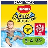 Huggies Little Swimmers Schwimmwindeln, Größe 3-4 (7-15 kg), 1 Packung mit 20 Stück
