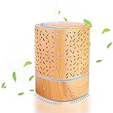 Aroma Diffuser, Ultraschall Luftbefeuchter BPA-Frei Duftlampen Tragbarer Diffusor für Ätherische Öle 125ml Ultra Leise Air Humidifier, 7 Farben LED Vernebler, Auto-Off, für Zuhause,Büro,Yoga,Spa,usw