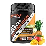 EAA Pulver - 532 g - Mango Ananas - MAP Formel - Alle 8 essentielle Aminosäuren - Amino Workout Drink - Leckerer Geschmack - Veg