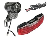 AXA BDCP Lampenset 10 Blueline30 Switch LED Rücklicht Blueline Steady, Doppelkab