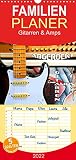 Gitarren und Amps - abgerockt (Wandkalender 2022, 21 cm x 45 cm, hoch)
