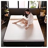 Latexmatratze Gästematratze Memory Foam Dicke Futon Matratze Mat Faltbare Auch Für Boxspring Betten Und Wasser Betten Geeignet (Color : Pearl White, Size : 180x200cm)