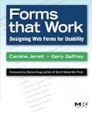 Forms that Work: Designing Web Forms for Usability (Interactive Technologies)