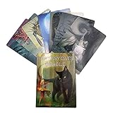 Fantasy-Katze-Oracle-Karte, Tarot-Karte, Gißinations-Karte, Geeignet Für Anfänger, Jeder, Familien-Party-Board-Spiel-Entertainment-Party